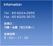 インフォメーション